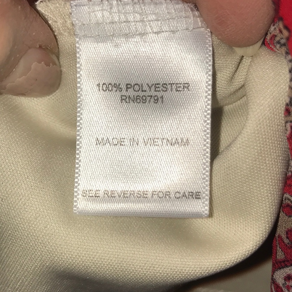 Lined Multi-Colored Blouse - image 4